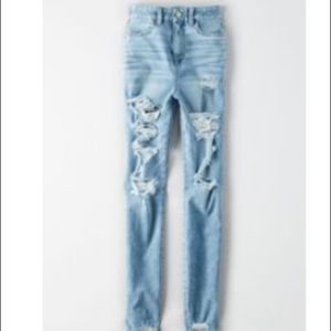 American Eagle high waisted jeans